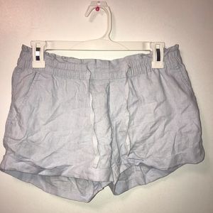 Light blue flowy shorts!